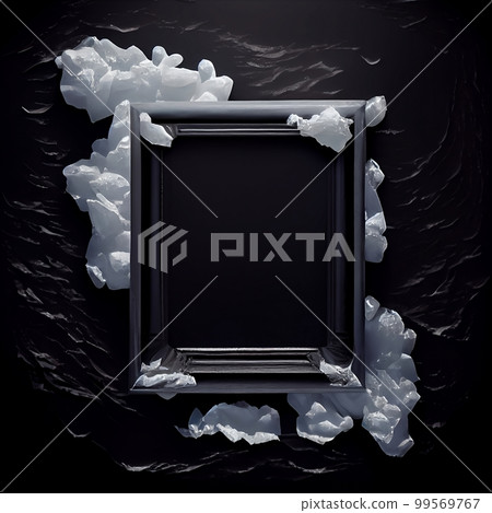Frozen in Time An Icy Tableau on a Dark Background, Chilled to the Core, A Winter Wonderland Frozen Ice Against Empty Frame, Blank Photo Frame Chilled Icy Frozenness on a Dark Surface, Generative AI Frozen in Time An Icy Tableau on a Dark Background, Chilled to the Core, A Winter Wonderland Frozen Ice Against Empty Frame, Blank Photo Frame Chilled Icy Frozenness on a Dark Surface, Generative AI 99569767