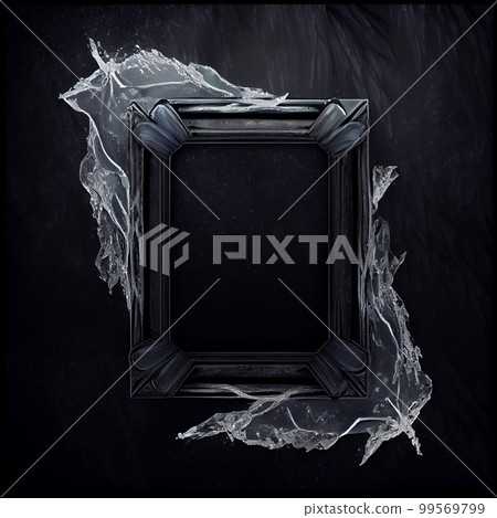 Frozen in Time An Icy Tableau on a Dark Background, Chilled to the Core, A Winter Wonderland Frozen Ice Against Empty Frame, Blank Photo Frame Chilled Icy Frozenness on a Dark Surface, Generative AI Frozen in Time An Icy Tableau on a Dark Background, Chilled to the Core, A Winter Wonderland Frozen Ice Against Empty Frame, Blank Photo Frame Chilled Icy Frozenness on a Dark Surface, Generative AI 99569799