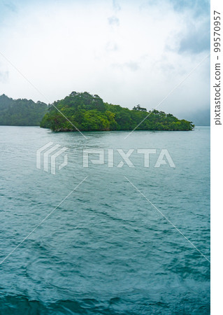 Scenery of Lake Towada on a sightseeing boat (Aomori Prefecture) Scenery of Lake Towada on a sightseeing boat (Aomori Prefecture) 99570957