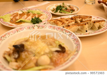 Chinese food on the table 99571983