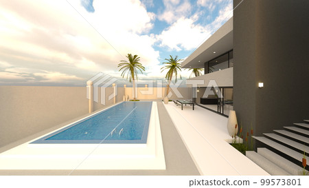 House with pool 99573801