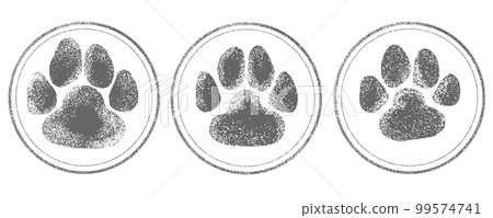 Paws Stamp Footprints 99574741
