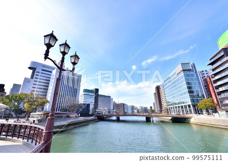 Fukuhiro Deai Bridge Deai Bridge Nakagawa Tenjin Central Park Nakasu 99575111