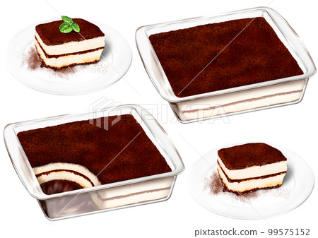 Tiramisu glass container hole 1 piece Tiramisu glass container hole 1 piece 99575152