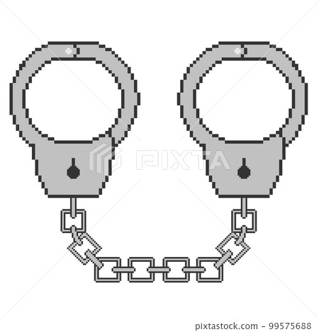 handcuffs_dot picture handcuffs_dot picture 99575688