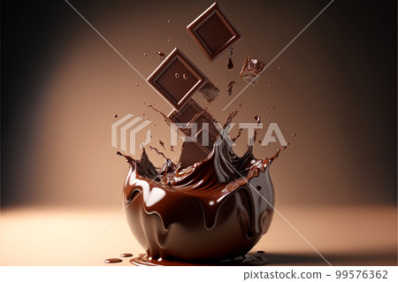 chocolate splash milk liquid sweets sweet 99576362