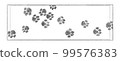 Paws Stamp Footprints 99576383