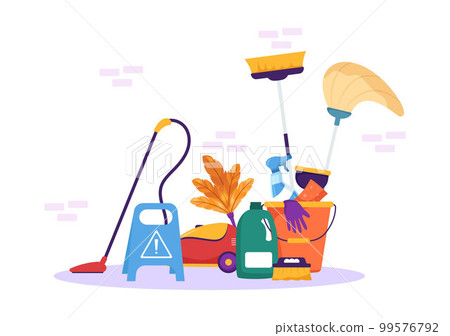 Professional Girl Maid Illustration of Cleaning Service Wearing her Uniform with Apron for Clean a House in Flat Cartoon Hand Drawn Templates Professional Girl Maid Illustration of Cleaning Service Wearing her Uniform with Apron for Clean a House in Flat Cartoon Hand Drawn Templates 99576792