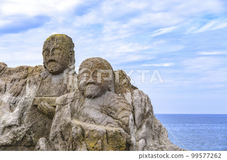 Yamagata Prefecture Juroku Rakan Rocks 99577262