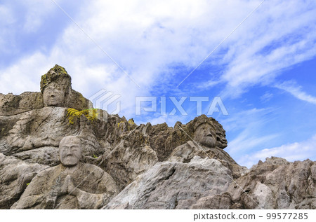 Yamagata Prefecture Juroku Rakan Rocks Yamagata Prefecture Juroku Rakan Rocks 99577285