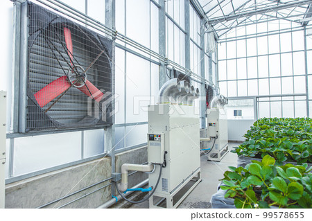 indoor greenhouse agriculture farm air ventilator cooling wind flow pipe tube temperature humidity control system for planting 99578655