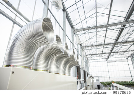 indoor greenhouse agriculture farm air ventilator cooling wind flow pipe tube temperature humidity control system for planting 99578656