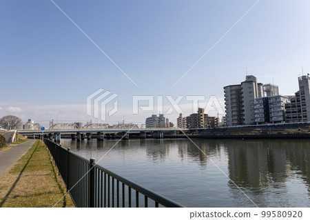 大阪神崎川大吹橋（攝於2023年2月23日） 99580920