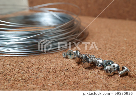 wire, wire, metal, iron, aluminum, screw, coiled, work, binding, material, DIY, screw wire, wire, metal, iron, aluminum, screw, coiled, work, binding, material, DIY, screw 99580956