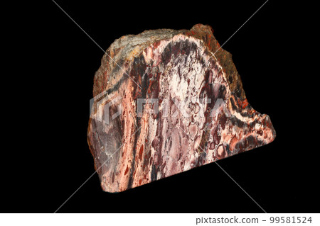 macro stone mineral jasper on black background macro stone mineral jasper on black background 99581524
