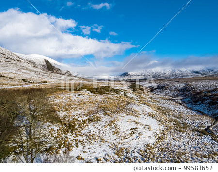 Lough Barra at Glenveagh National park is a real hidden gem - County Donegal, Ireland. Lough Barra at Glenveagh National park is a real hidden gem - County Donegal, Ireland. 99581652