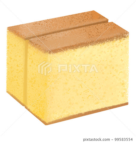 Castella illustration (hand-drawn style) Castella illustration (hand-drawn style) 99583554