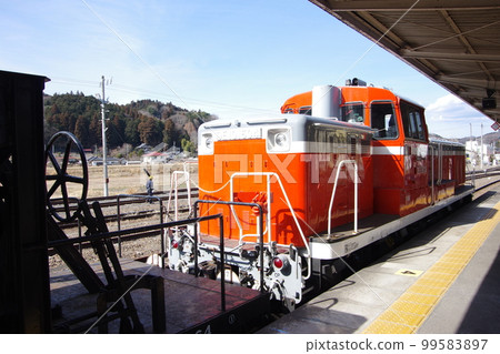水軍線常陸台後站DE10施工列車 99583897