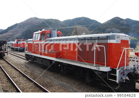 水軍線常陸台後站DE10機車調車 99584628