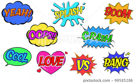 9 types of pop-up balloons 99585286