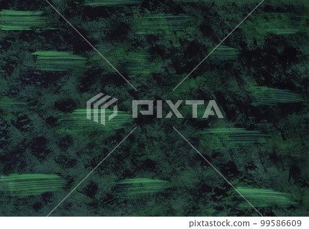 Green and black abstract textured hand-drawn pattern. Green and black abstract textured hand-drawn pattern. 99586609