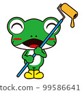 Painting Frog Paint Frog 99586641