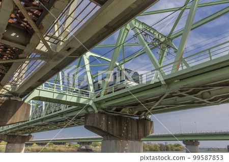 Scenery around Edogawa Shin Katsushika Bridge 99587853