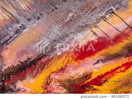 Abstract painting background in a contrast warm colors. Abstract painting background in a contrast warm colors. 99588073