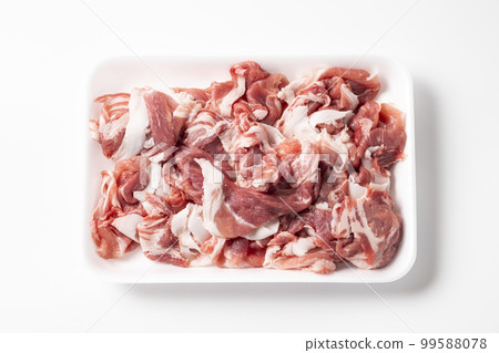 Pig slices of pork Pig slices of pork 99588078