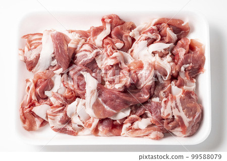 Pig slices of pork 99588079