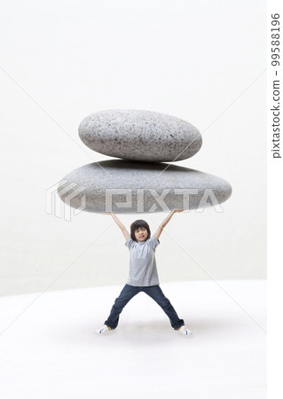 Superboy A boy who lifted a huge stone (synthetic) 99588196