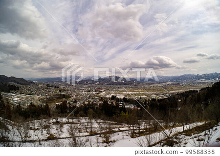 Scenery from Mt. Hanasaki observatory 99588338