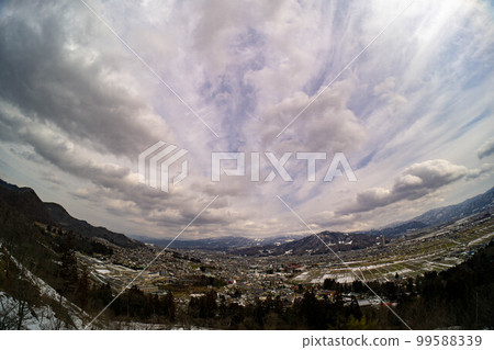 Scenery from Mt. Hanasaki observatory 99588339