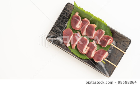 烤雞肉串圖片 生胗（烤沙） 99588864