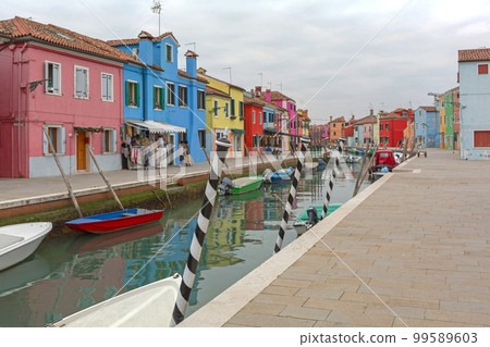 Burano Italy Winter Day 99589603