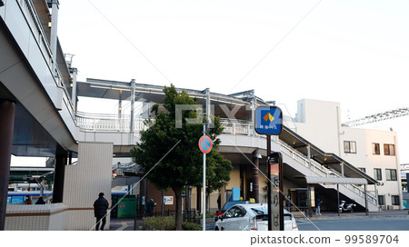 南海鐵道高野線北野田站西口前 南海鐵道高野線北野田站西口前 99589704