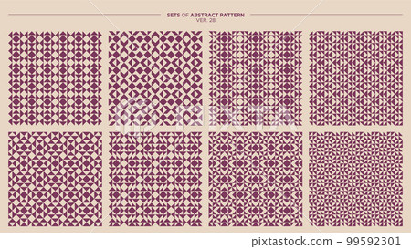 Simple geometric pattern design bundle. 99592301