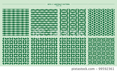 Geometric seamless pattern collection. 99592361