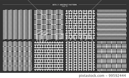 Elegant zigzag line abstract seamless pattern. 99592444