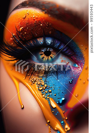 AI generated close up photography of creative mack-up AI generated close up photography of creative mack-up 99593443