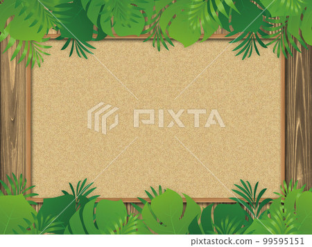 軟木板蒙特蘇拉度假村熱帶背景材料 軟木板蒙特蘇拉度假村熱帶背景材料 99595151