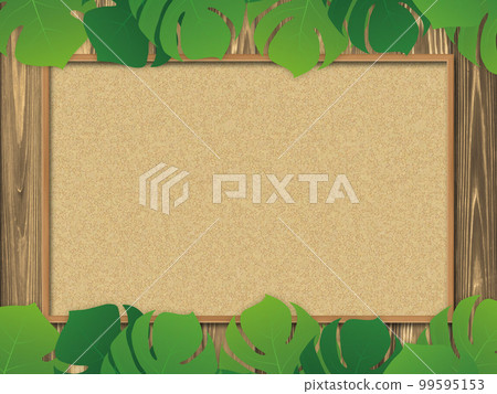 軟木板蒙特蘇拉度假村熱帶背景材料 軟木板蒙特蘇拉度假村熱帶背景材料 99595153