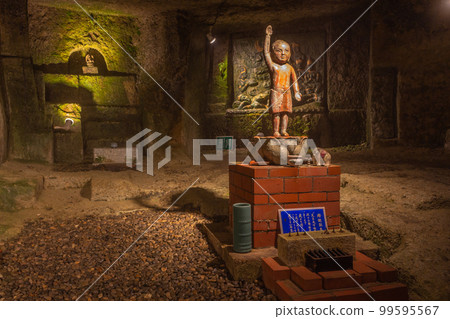 Tableaux of hell, at Hanibe caves, Japan. Tableaux of hell, at Hanibe caves, Japan. 99595567