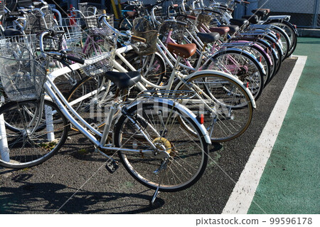 bicycle parking space bicycle parking space 99596178