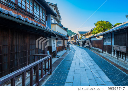 Townscape of Hiroshima Takehara 99597747