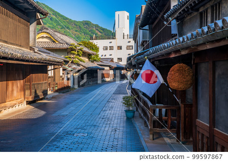 Townscape of Hiroshima Takehara 99597867