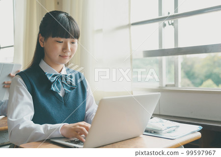 laptop, using laptop, pc 99597967