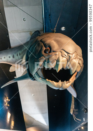 Aquamarine Fukushima giant fish object 99598347