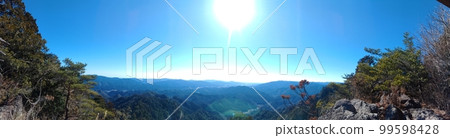 寶來寺山全景（愛知縣） 99598428