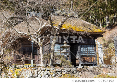 Hinatami Yakushido in early spring Shima Onsen, Gunma Prefecture 99598598